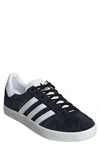 Adidas Originals Gazelle 85 Sneaker In Black/ White/ Gold Met.
