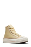 Converse Chuck Taylor® All Star® Lift High Top Platform Sneaker In Open Sesame/ Egret/ Clay Pot