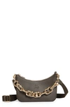 Christian Louboutin Loubila Chain Mini Leather Shoulder Bag In Rocket/ Rocket/ Rocket