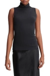 VINCE SLEEVELESS TURTLENECK KNIT TOP