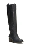 Lucky Brand Womens Hybiscus Knee High Riding Boots Regular Wide Extra Wide Calf In Black Norway