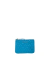 COMME DES GARÇONS CLOVER EMBOSSED SMALL POUCH,CMEX-UY23