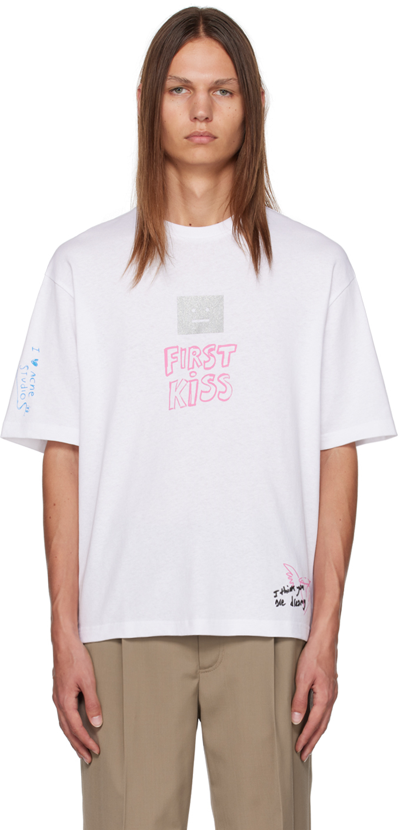 Acne Studios Acne T-shirt In White