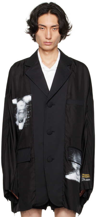 Takahiromiyashita The Soloist Black Balloon Shaped Jacket