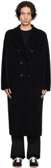 MAX MARA BLACK MADAME COAT