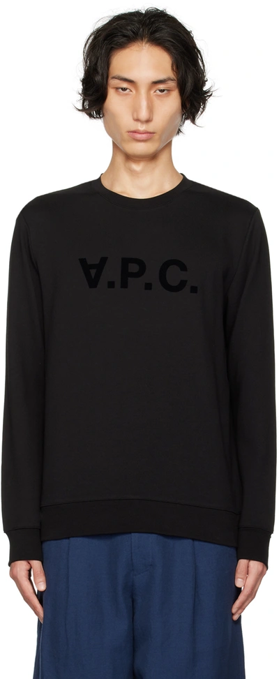 Apc Vpc Sweatshirt In Lzz Noir