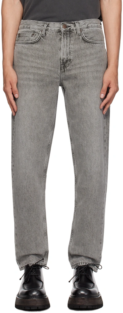 Samsã¸e Samsã¸e Grey Cosmo Jeans In Hurricane