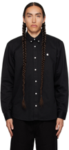 Carhartt Madison Shirt In K02 Black / Wax