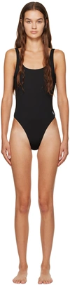 SPORTY AND RICH BLACK CARLA SWIMSUIT