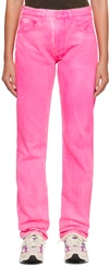 NOTSONORMAL PINK HIGH JEANS