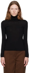 MAX MARA BLACK PALOS TURTLENECK