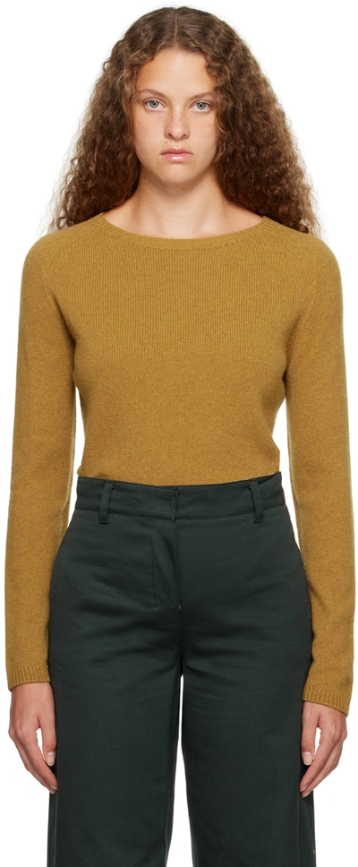 's Max Mara Yellow Giori Sweater In 001 Ochre