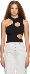 Rombaut Black Cell Tank Top In Organic Black