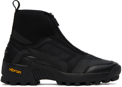 Ganni Black Performance Sneakers In Black 99