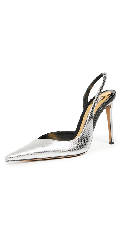 Alexandre Vauthier Avi Pumps In Silver