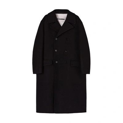 Jil Sander Coat In Negro