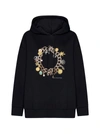 Stella Mccartney Black Cotton Sweatshirt In Black