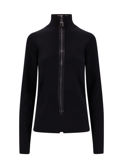 Tom Ford Black Silk Stretch Sweater