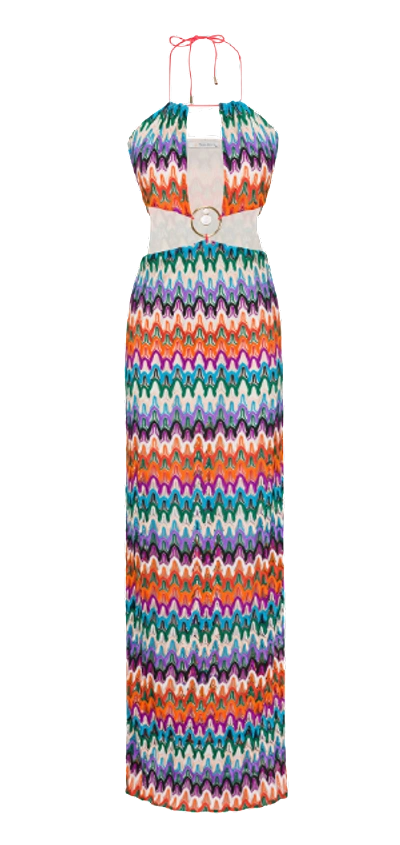 Nana Gotti Balena Dress In Multi Color
