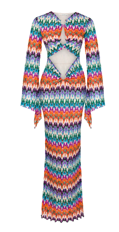 Nana Gotti Baldo Dress In Multi Color