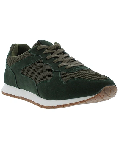 English Laundry Fisher Suede & Mesh Sneaker In Green