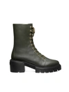 Stuart Weitzman Soho Bootie In Cargo Green