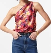 Cami Nyc Women's Darby Floral Silk One-shoulder Bodysuit In Multi