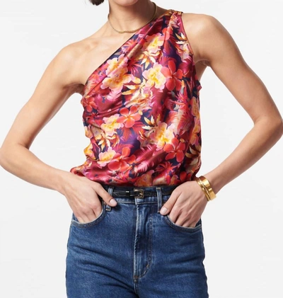 Cami Nyc Women's Darby Floral Silk One-shoulder Bodysuit In Multi