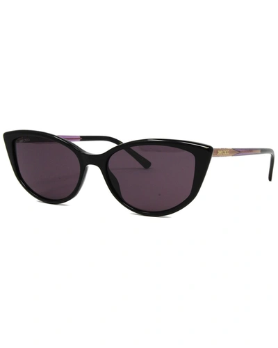 Jimmy Choo Women's Nadia/s 56mm Sunglasses In Black