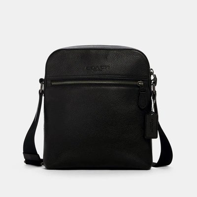 Coach Outlet Houston Flight Bag In Black