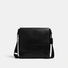 Coach Outlet Houston Map Bag In Signature Leather In Black