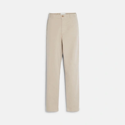 Coach Outlet Chino Pants In Beige