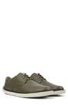 Camper Lace-up Shoes Wagon In Dark Green