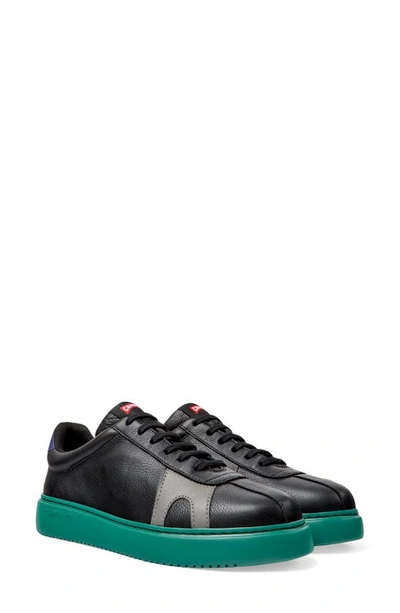 Camper Twins Mismatched Sneakers In Black/ Grey