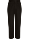 DOLCE & GABBANA FRONT-FASTENING STRAIGHT-LEG TROUSERS