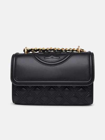 Tory Burch Tracolla Fleming Piccola In Black