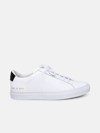 Common Projects Sneaker Retro Nero In White