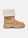 HOGAN H19 BEIGE SUEDE ANKLE BOOTS