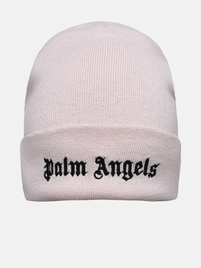 Palm Angels Berretto Logo In Pink
