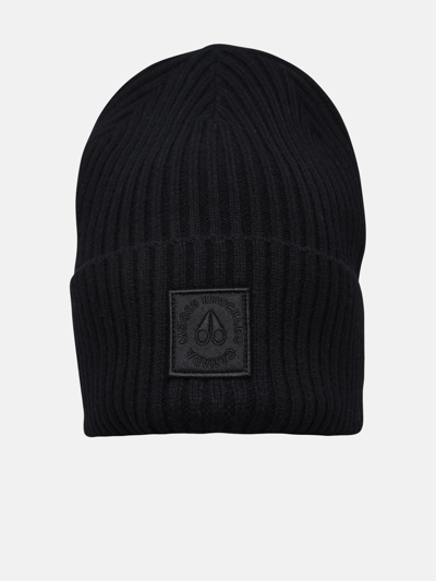 Moose Knuckles Berretto In Black
