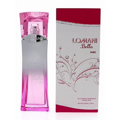 Lomani Ladies  Bella Edp Spray 3.33 oz Fragrances 3610400036911 In Orange / Pink