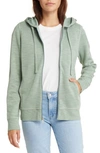 Tommy Bahama Tobago Bay Cotton Blend Zip-up Hoodie In Tropical Fern