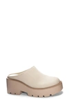 Dirty Laundry R-test Platform Clog In Beige