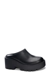 Dirty Laundry R-test Platform Clog In Black