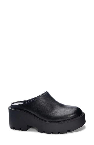 Dirty Laundry R-test Platform Clog In Black