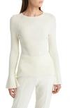 KOBI HALPERIN MERCER RIB WOOL SWEATER