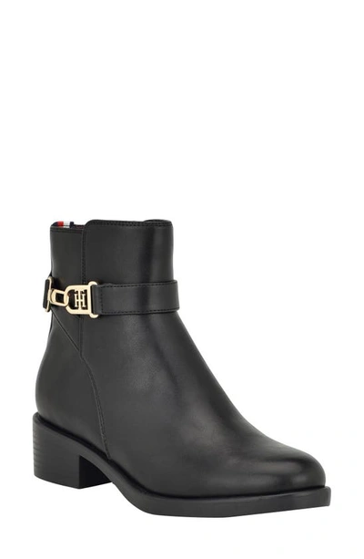 Tommy Hilfiger Ianzi Bootie In Black