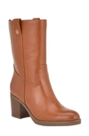 Tommy Hilfiger Theal Bootie In Dark Natural