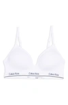 Calvin Klein Kids' Hybrid Sports Bra In White