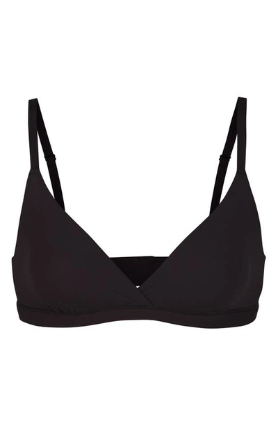 Skims Fits Everybody Crossover Bralette In Dusk